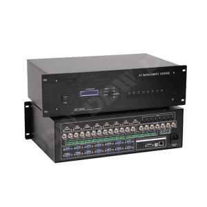 Quality Multi screen lcd video wall server HDMI DVI VGA AV YPBPR IP IP RS232 control 1920*1200 for sale