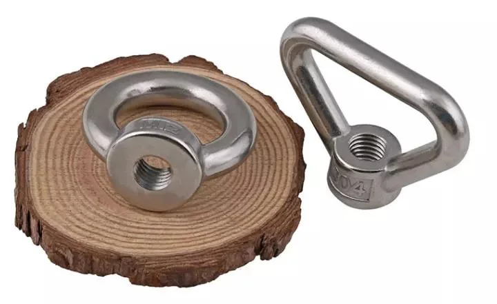 M8 M10 M12 M14 M16 M20 Stainless Steel 304 Triangle Ring Shaped Lifting Eye Bolt Nut
