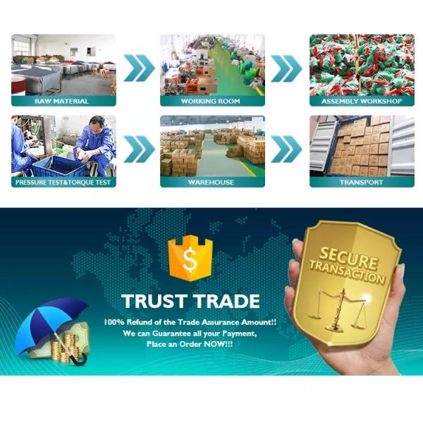 STANDARD Thickness 2 Inch Plastic Double True Union PVC Ball Valves with ABS Handle