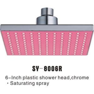 Square Colorful Shower Head