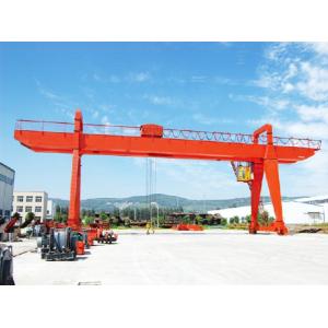 Customized Double Girder Hook Gantry Crane 50T 3 Phase