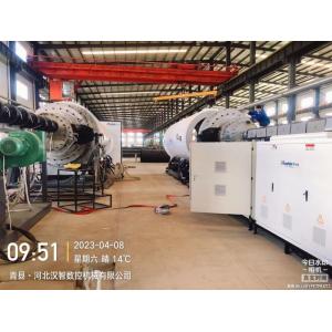 PE Insulation Outer Protective Jacket Pipe Machine Solid And Durable