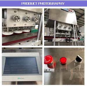 glass jam jars twist off capping sealing machine automatic capping machine for