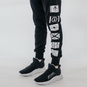 Hip Hop Mens Leisure Pants , Slim Fit Jogger Pants with Drawstring Waist