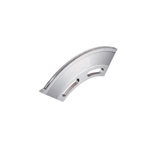 Buy SKD-11 Corrugated Board Slotting Knife OEM/ODM Arc Shaped Carton Box Machine Serrated Slotter Blade at wholesale prices