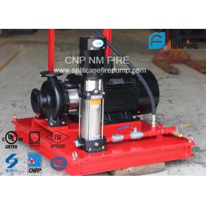 China 3 M³/H Fire Fighting Jockey Pump Stainless Steel With 100-220PSI Head on sale