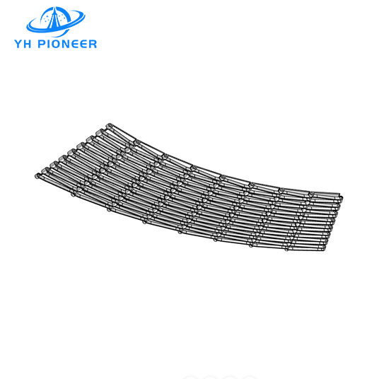 Stainless Steel Conveyor Chain Plate With Nylon Strength For Sideflex Conveying