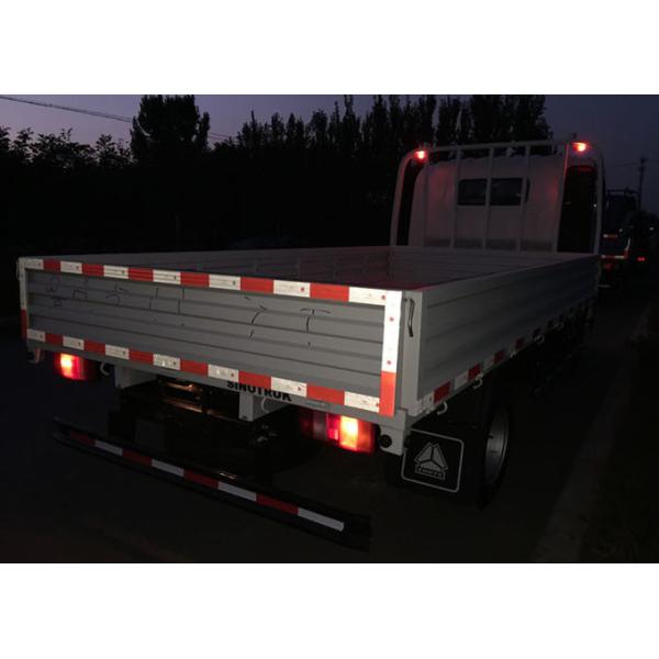 HOWO Light Duty Trucks 3-5 Tons , Construction Site Trucks ZZ1047D3414C145