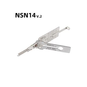 Quality Lishi 2 In 1 Auto Lock Pick car unlock tool NSN14 NSN14R NSN11 for NISSAN Japan for sale