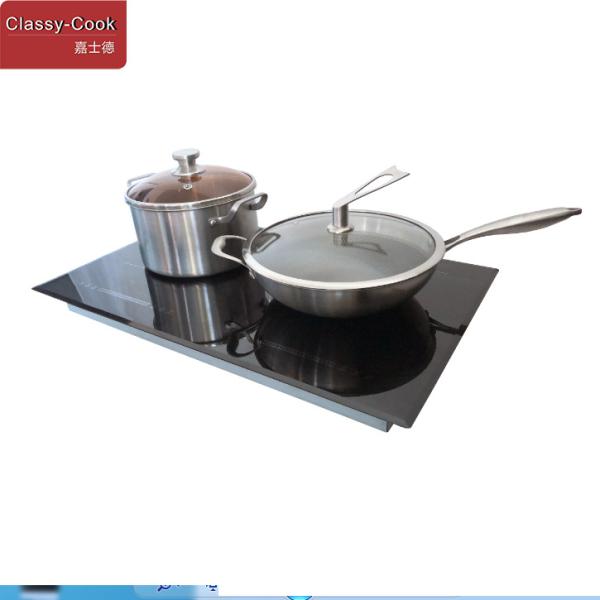 4800W Kitchen Two Burner Induction Cooktop portable 75*45cm size