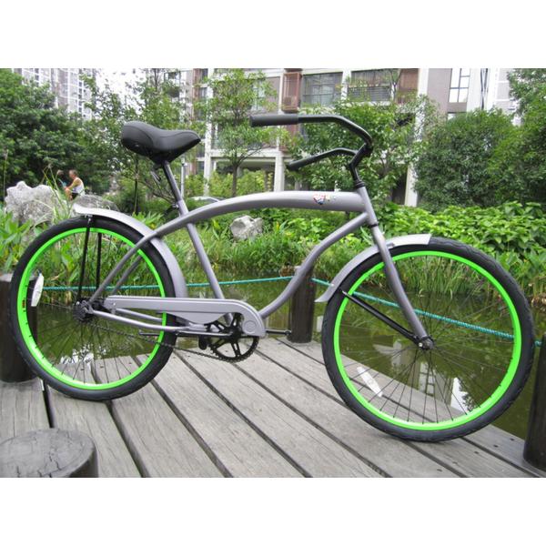 Ten Steel Frame 26" Wheel Size 3G OEM/ODM CE Men Adult Single Speed Beach Cruiser Bike