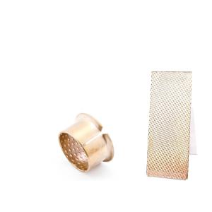 Crane Bronze Bushing Lubrication Pockets CuSn8 Material Inside Diameter 80mm