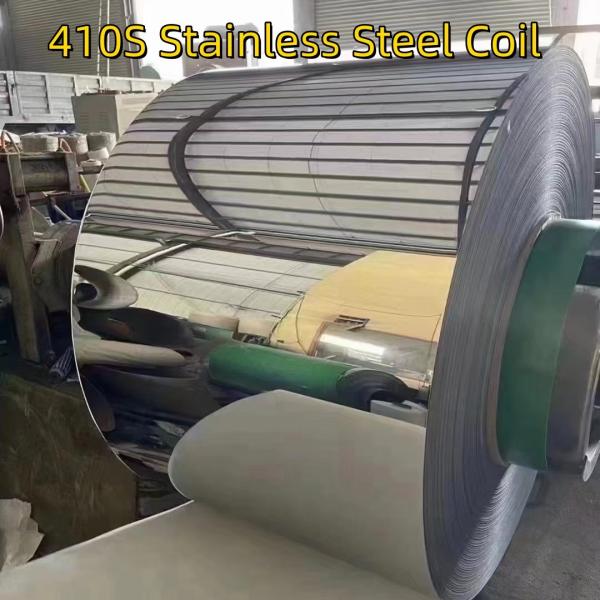 SUS410S BA Surface Stainless Steel Coil 410S Steel Strip 1219mm 0.3-1mm