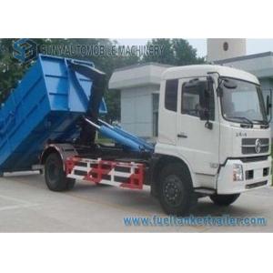 Dongfeng 4x2 8cbm- 10cbm arm hook Garbage Trucks 2 axles 180hp