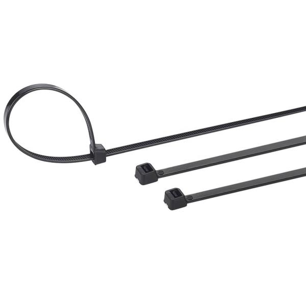 White Black Bulk Wire Ties Nylon 66 Cable Ties 150mm