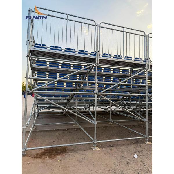 Buy Customized Size Aluminum Grandstand with 2 Years Warranty and CE ISO9001 ISO14001 ISO45001 TUV SGS Certified at wholesale prices