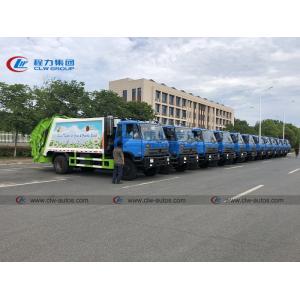 China Dongfeng Right-Hand Drive 14cbm 14,000Liters Compactor Garbage Truck To