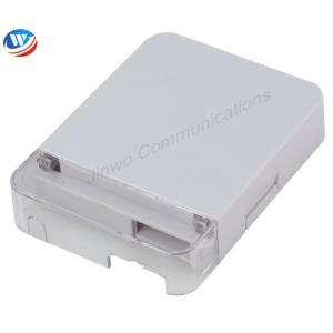 China 1 Port FTTH Distribution Box Indoor Wall Mounted on sale