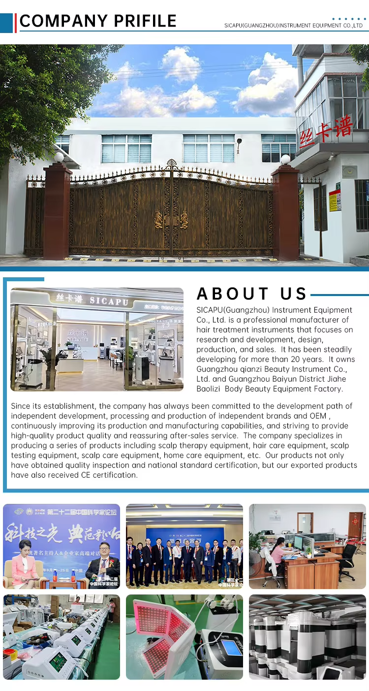 Compact Head Relax Scalp Care Machine 80W Hair Loss Treatment Machine