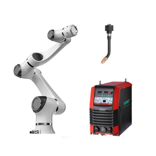 China Grey Hansrobot 6 Axis Cobot Welding Elfin05 Collaborative Robot Arm With Onrobot Robot Gripper on sale China Grey Hansrobot 6 Axis Cobot Welding Elfin05 Collaborative Robot Arm With Onrobot Robot Gripper on sale