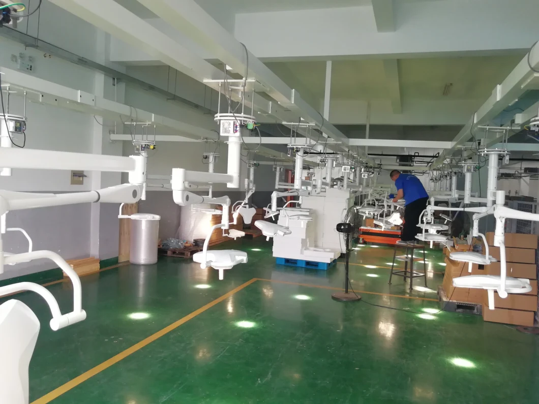 Hospital Surgical Equipment Ceiling Type Single Head Examination Lamp