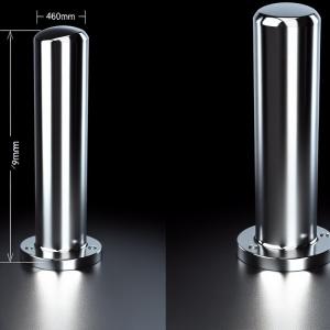 Stainless Steel Fixed Bollards 460mm x 1150mm Polished Finish