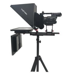 Black TYSTVideo 22 inch Autocue Prompter Supply Auto-mirror Broadcast Teleprompter TS-2200