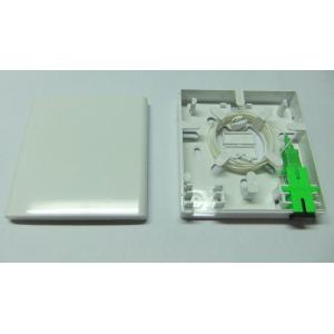 white color 2 ports Socket Panel CY/FB-002B Customer Fiber Optic Terminal Box