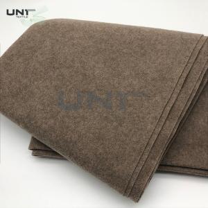 Polyester 220gsm Needle Punch Nonwoven Felt Fabric For Under Collar