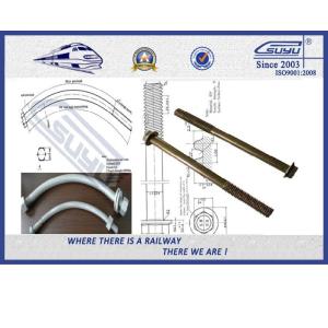 Long Tunnel Bolts Tunneling Accessories , Hexagon Metro Bolts
