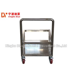 Quality Large Load Bearing Lean Trolley , Stainless Steel Trolley With Brake for sale