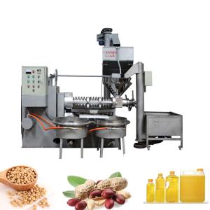 Automatic Screw Oil Press Equipment 160 Kg/H Rapeseed Combined Plant Oil