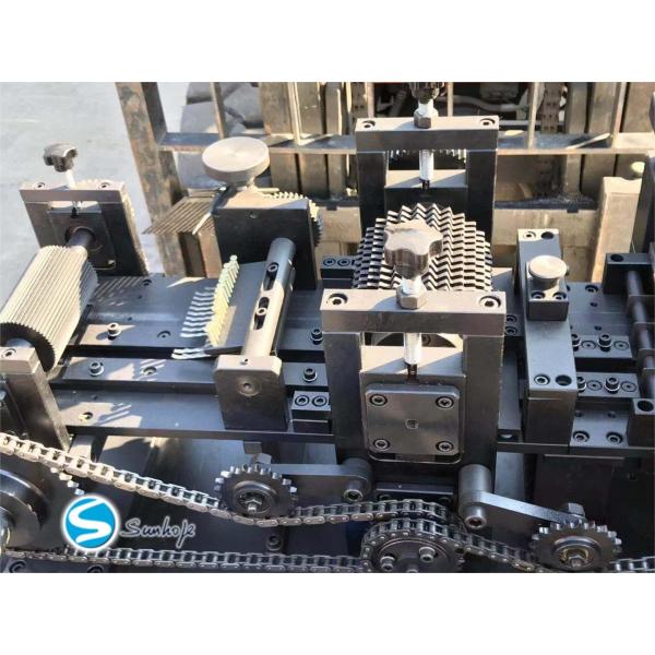 Buy 60 Times / Min Radiator Fin Forming Machine 5-8mm Height Serrated at wholesale prices