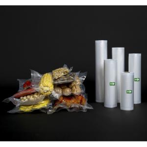 Clear Vacuum Sealer Bags Rolls Sous Vide Chamber Embossed Packaging