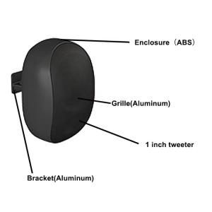 40w/20w/10w/5w 6 Inch Commercial Audio 100V/70V/8ohm Speakers Waterproof Indoor