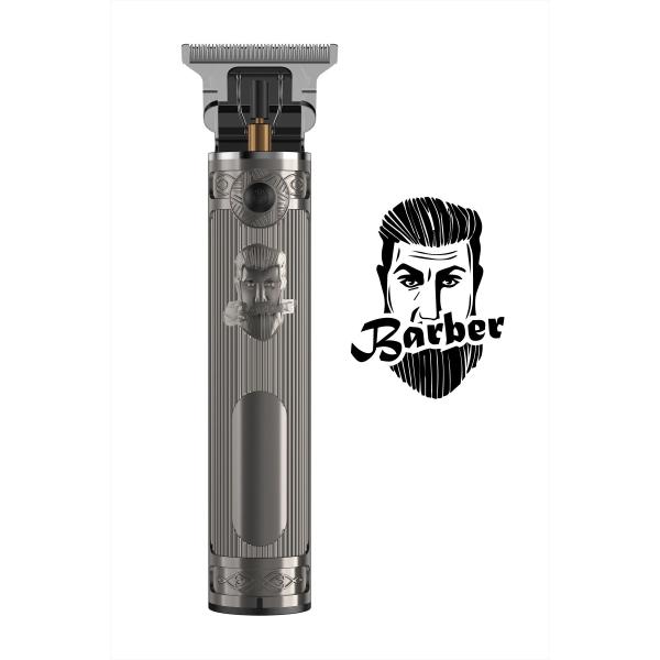 T13 Men Portable Hair Clipper Professional Zero Gapped T-Blade Outlining