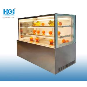 HGI 460L 580W Refrigerated Cake Display Showcase Fan Cooling