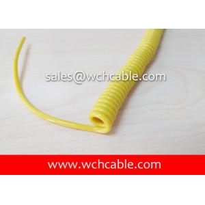 Quality UL21292 Mechanical Abuse Compatible Curly Cable 80C 30V for sale