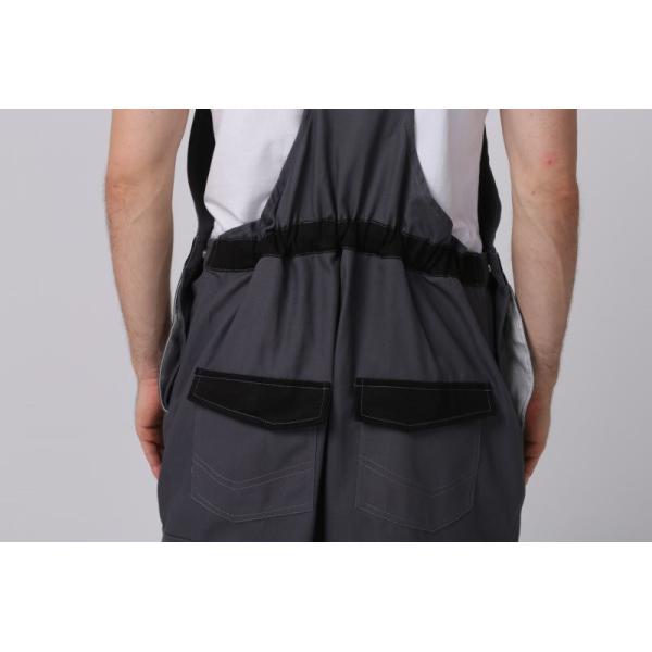 350gsm Fr Insulated Bib Overalls , 99% Cotton Fire Retardant Bib Overalls