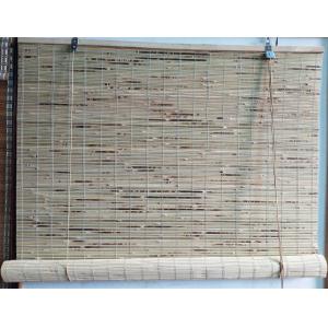 China Natural Tiger Skin 1.6x3.1m 2.1x3.1m Bamboo Roller Blinds on sale