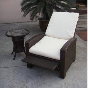 adjustable outdoor rattan sofa