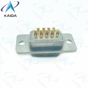 500V MIL-DTL-83513 Aluminium Micro D Receptacle Connector 500 Mating Cycles