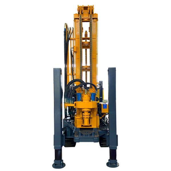 Buy Crawler Type Deep Water Well Drilling Rig with 350m Drill Hole Depth at wholesale prices