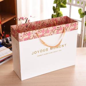 Recycled Kraft Paper Gift Bag with Zipper Top 10x8 Inch
