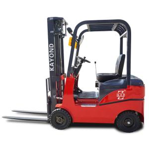 CE 2000kg Adjustable Four Wheel Manual Battery Operated Forklift