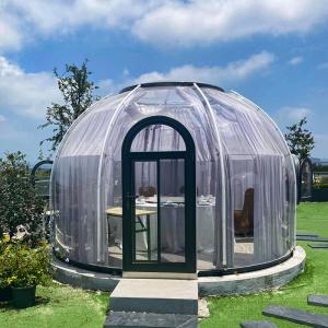 Quality Durable See Through Bubble Tent Clear Bubble Tents With Lighting System for sale
