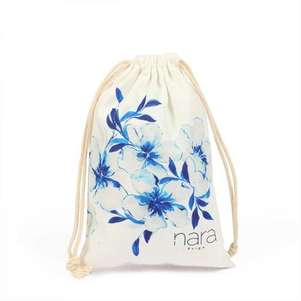 Buy Drawstring Pouch Grocery Nonwoven Drawstring Bag Breathable 180Gsm at wholesale prices