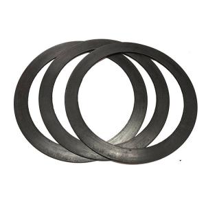 China Nitrile HNBR Molded Rubber Gaskets , EPDM Full Face Gasket on sale