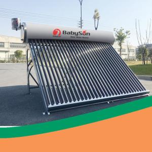 Quality Open loop unpressurized evacuated tube commercial solar water heater for sale