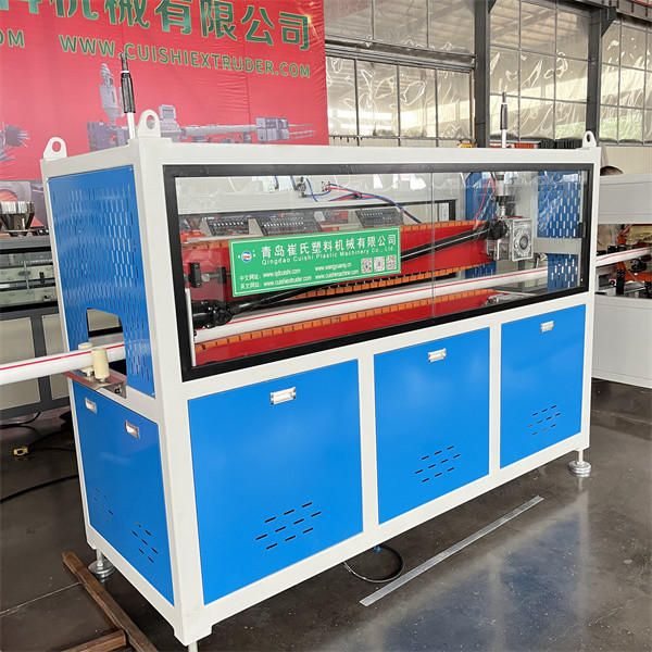 Stainless Steel Plastic Pipe Extrusion Machine PE PVC Pipe Extruder Line For Water Supply